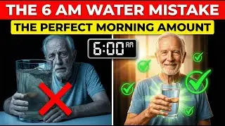The Exact Amount of Water at 6:00 AM: Key Senior Wellness Tips