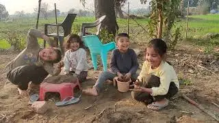 Mud Play Madness! 🎉💦 Kids Having the Best Time in Nature