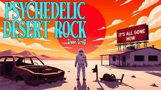 Psychedelic Desert Rock Skies | Downtempo Trip Hop Beats & Chill Grooves ~ Dune Drift