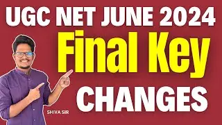 UGC NET Final Answer Key Changes | UGC NET June 2024 Results & Cut off #achieversaddaugcnet