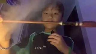 Learning Fire bending water bending and earth bending! @JogabonitoUAE #asmrvideo #roadto100subs