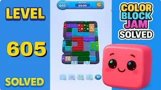 Color Block Jam Level 605 - WIN FAST