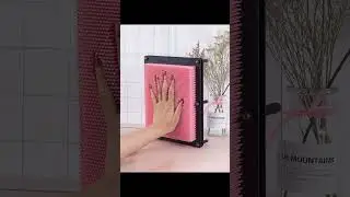 3d Pin Art Board Resin Pin Hand Mold Clone Toy Gift, Home Decor..