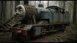 You Won&rsquo;t Believe This 😱 | ASMR Thomas Train Restoration Found in Forest
