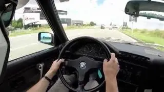 BMW E30 325i - GoPro helmet mount test