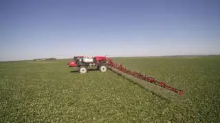Case IH 4440 Patriot sprayer with Aim Command