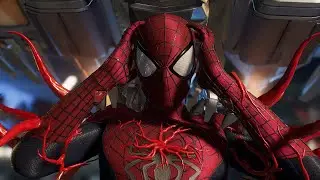 Andrew TASM2 Cranage Symbiote Suit Vs Hunters NG+ - Marvel's Spider Man 2 Gameplay PS5