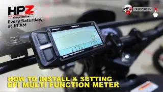 Pasang dan Setting EFI Meter (Engine Fuel Injection Meter) KOSO | RPM VARIASI DIGITAL