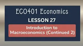 ECO401 Short Lecture 27[With Slides]-