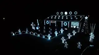 Happy New Year 2021 Light Show Countdown-Ball Drop!