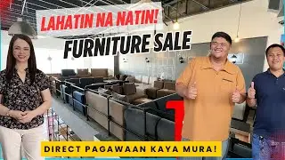 Lahat ng FURNITURE nila ngayon DISCOUNTED! ONCE-A-YEAR lang ‘to! MAY PA-RAFFLE PA