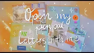 Open my Penpal Letters with Me (ft. @Mulpiix )