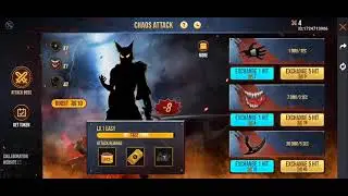 chaos attack level 1 boss  in garena free fire