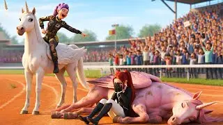 RUMI Wins the Unicorn Racing Championship | K-POP Demon Hunter #kpopdemonhunters