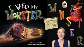 Read Aloud with Kids: I Need My Monster by Amanda Knoll & illustrated by Howard McWilliam