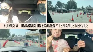 FUIMOS A TOMARNOS UN EXAMEN Y TENIAMOS NERVIOS