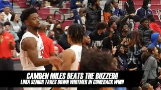 Camren Miles Beats the Buzzer!! Lima Senior Takes down Whitmer in OT Thriller!!