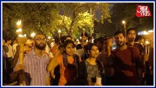 India 360: Ramjas Row: NSUI Takes Out 'Mashaal March' After DU Protest March
