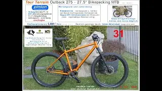 ❗Sonderpreis❗Tout Terrain Outback #0031 Bikepacking-MTB ❗ 18-Gang Pinion Getriebe www.rad-lager.de