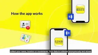 COVID Tracker App - how the app works