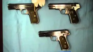 Карманный пистолет Colt 1903 года без курка, варианты типа I, II и III