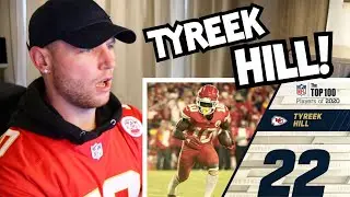 Rugby Player Reacts to TYREEK HILL (Kansas City Chiefs WR) #22 The NFL Top 100 Players of 2020!