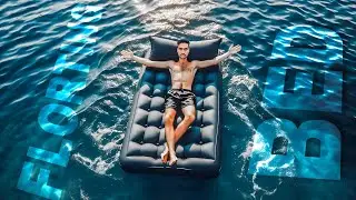 Floating Bed In Water | Water Bed | Floating Bed Making | Floating Bed | Water Bed | iTZ Khauraha