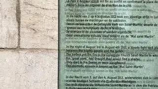 Saint Martin Basilica and Bishop of Liege: Mal Saint Martin