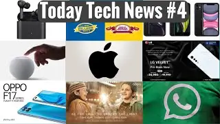 Today Tech News #4 OPPO F17 Pro,IPhone Price Drop, Home Pord mini,LG,Mi earphones, WhatsApp,OnePlus