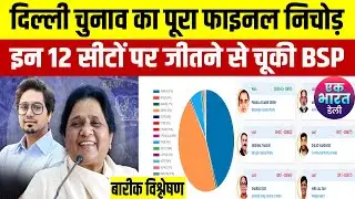 Delhi Election Analysis Of BSP: 12 सीटों पर चुनाव जीत सकती थी बसपा