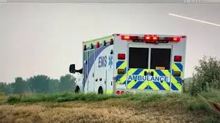#135 THE AMBULANCE AND SILVER PICKUP ENTRY