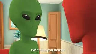 Evil Alien copy's alien and gets grounded
