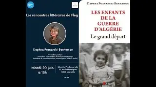 20 06 23 RENCONTRE LITTÉRAIRE : « LES ENFANTS DE LA GUERRE D’ALGÉRIE