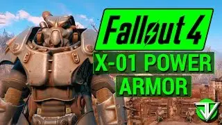 FALLOUT 4: How To Get FULL SET of X-01 BEST POWER ARMOR in Fallout 4!