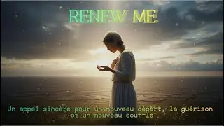 RENEW ME - A sincere plea for a new beginning, healing, and fresh breath