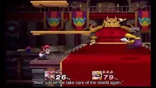 Vertical Recovery Marth using Beam Sword picking up Ore Club | Melee✊😈