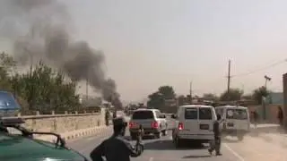 Suicide attack on Kabul military airport