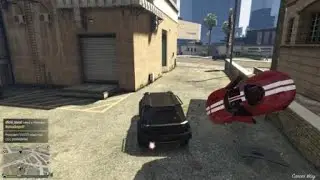 ruining a lame ass car meet