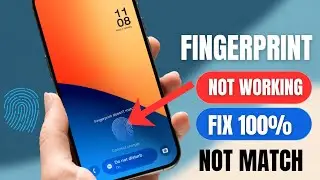 🫆Fingerprint Unlock Not Working Android | Fix Fingerprint doesn't Match Samsung | Fingerprint Unlock