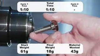 Hex Bolt Machining Instead of Forchining&trade;