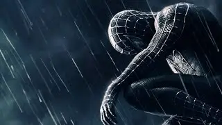Symbiote Spiderman at church theme [With Rain & Thunder sounds] | good to listen while sleeping