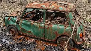 ASMR Car Restoration! Full Restoration of a British Leyland Mini 1000 from Total Disrepair to New!