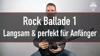 Learn to Play Solo - Rock Ballad 1 - Slow and Perfect for Beginners | Guitar Master Plan