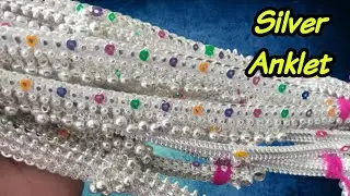 Salem Silver Anklet Collection With Price Detail | New Payal Design