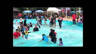 Kolam ombak wonderland waterpark-Karawang  #shortvideo #shorts #familygathering