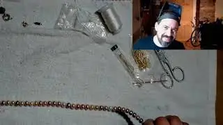 Monter un collier de perles. LA MEILLEURE technique (1 de 2)