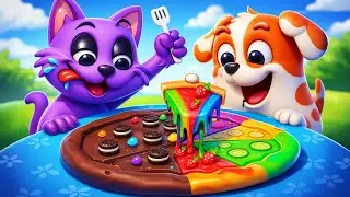 Historia Animada 🍕 Pizza Arcoíris Vs Pizza Chocolate | Hoo Doo ESP