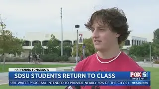 SDSU Students To Return To Class