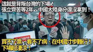 張立齊苦等2年，中國大陸身分證還沒拿到！買不了票、看不了病，在中國寸步難行！下場超淒涼！