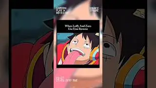 When Luffy And Zoro Use Uno Reverse || Aura Moment 🔥 #shorts #anime #onepiece